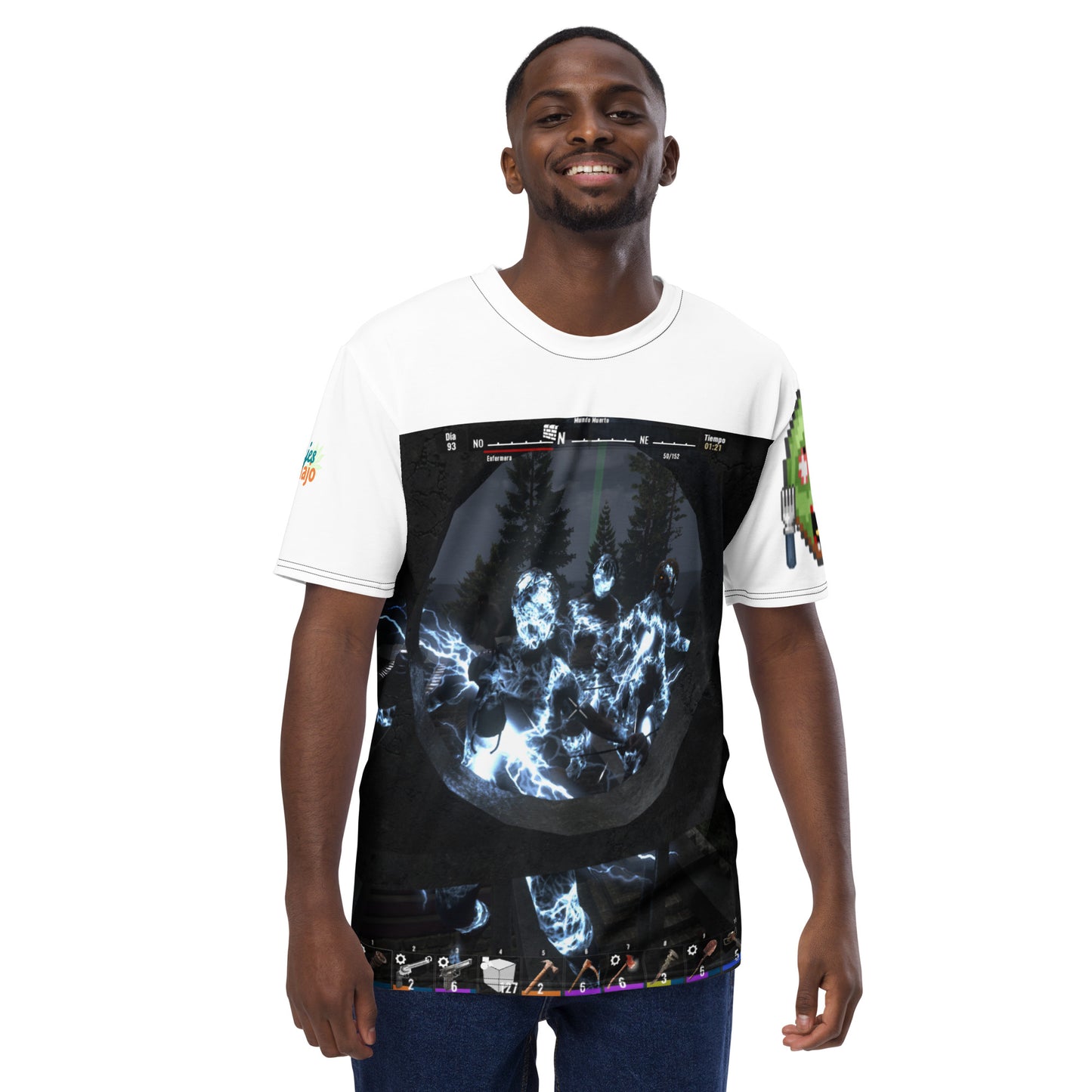 Camiseta para hombre"actividad diseño 7 days"