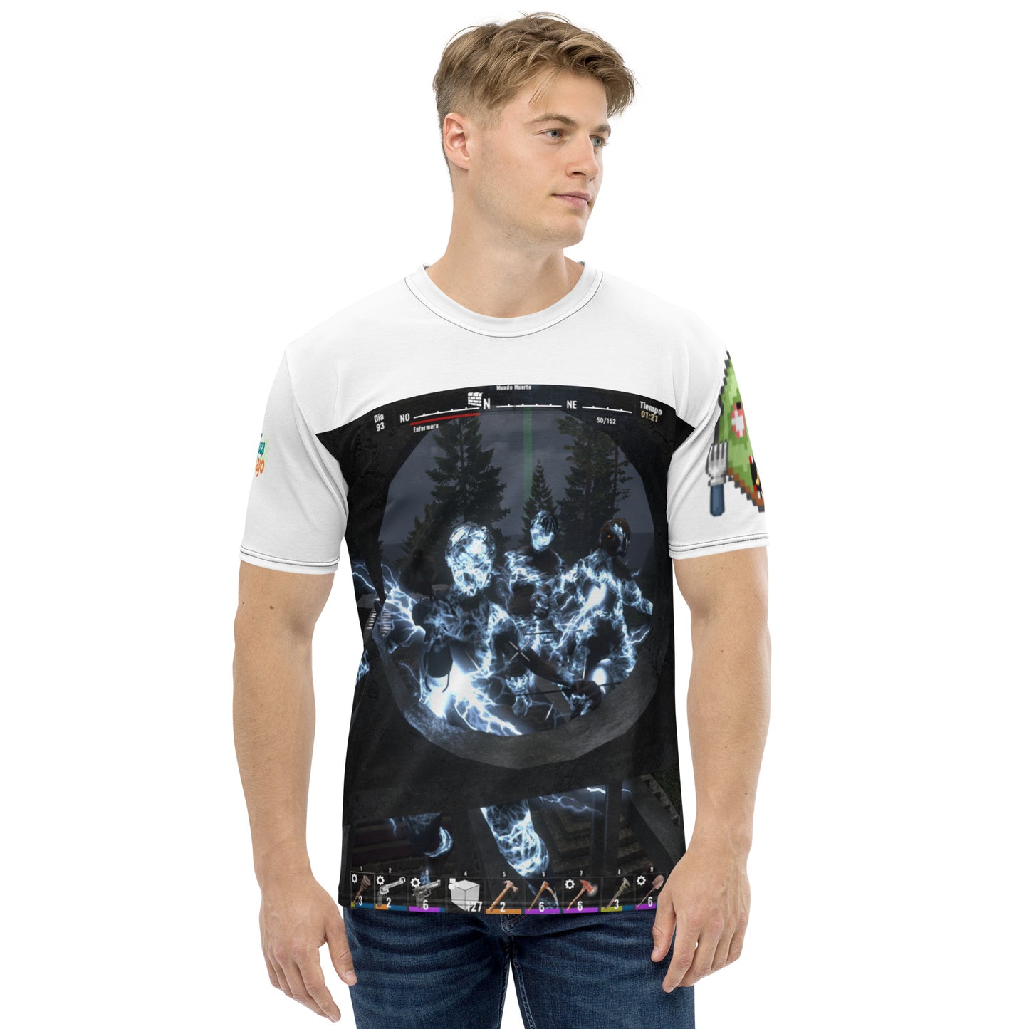 Camiseta para hombre"actividad diseño 7 days"