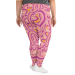 Leggins talla grande all over"Bao"