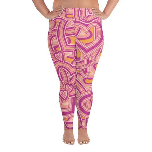 Leggins talla grande all over"Bao"