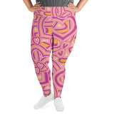 Leggins talla grande all over"Bao"