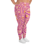 Leggins talla grande all over"Bao"