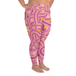 Leggins talla grande all over"Bao"