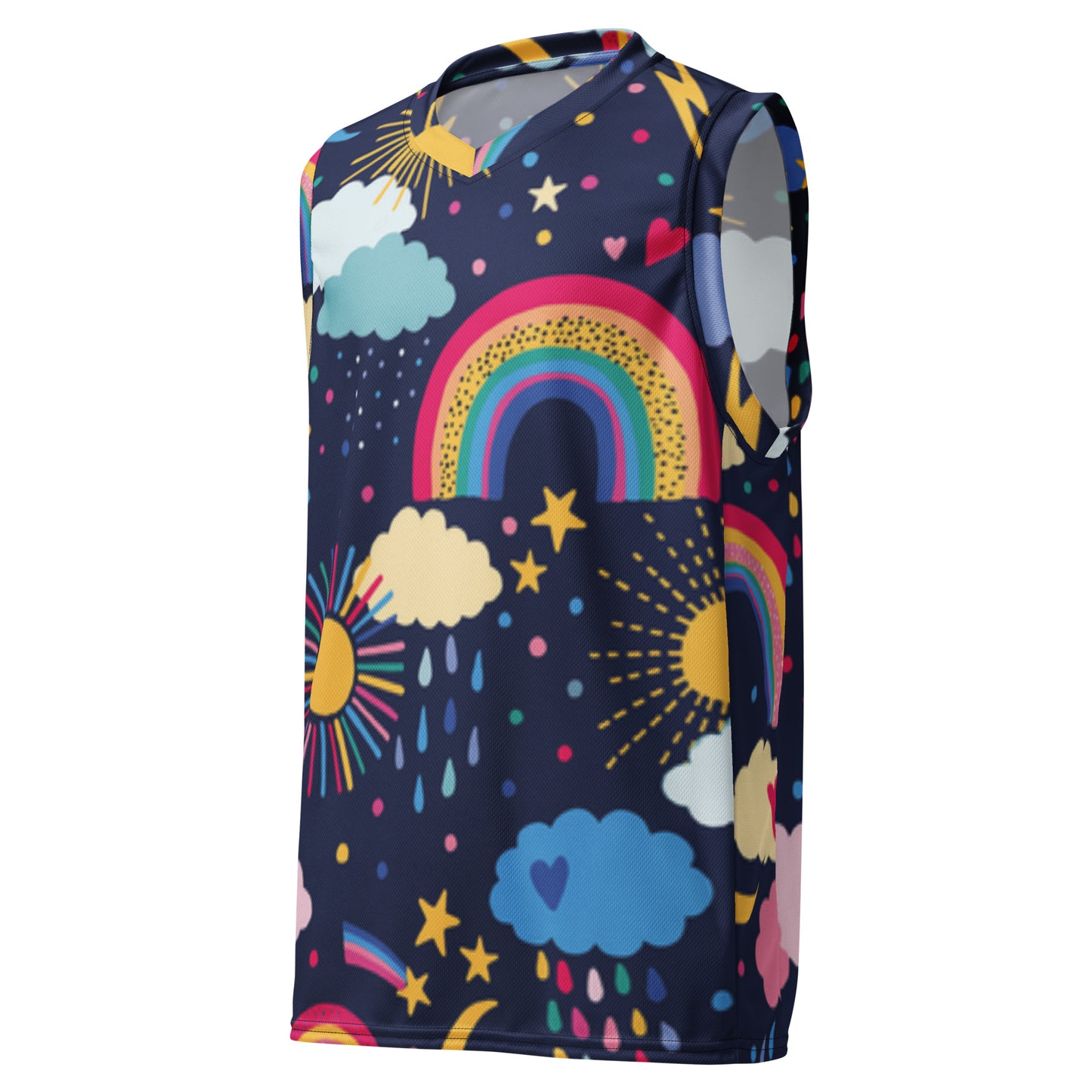 Camiseta de baloncesto unisex reciclada"Coa"