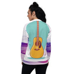 Chaqueta bomber all over unisex"music"