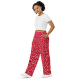 Pantalón ancho all over unisex"Shak"