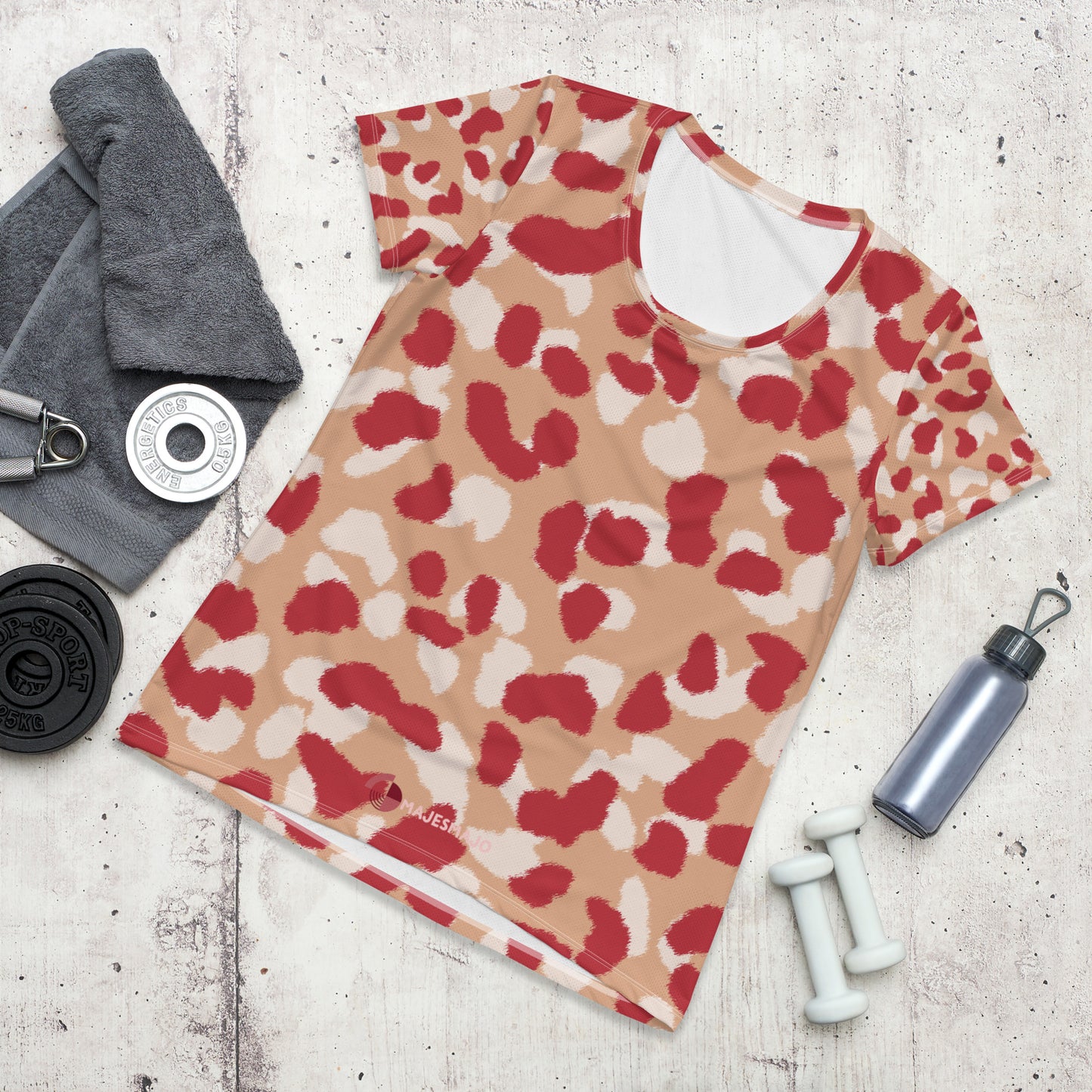 Camiseta deportiva mujer all over"Belg"