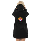 Vestido sudadera"abstract"