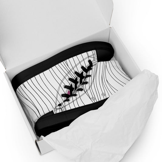 Zapatillas de lona de caña alta para hombre"Vla"