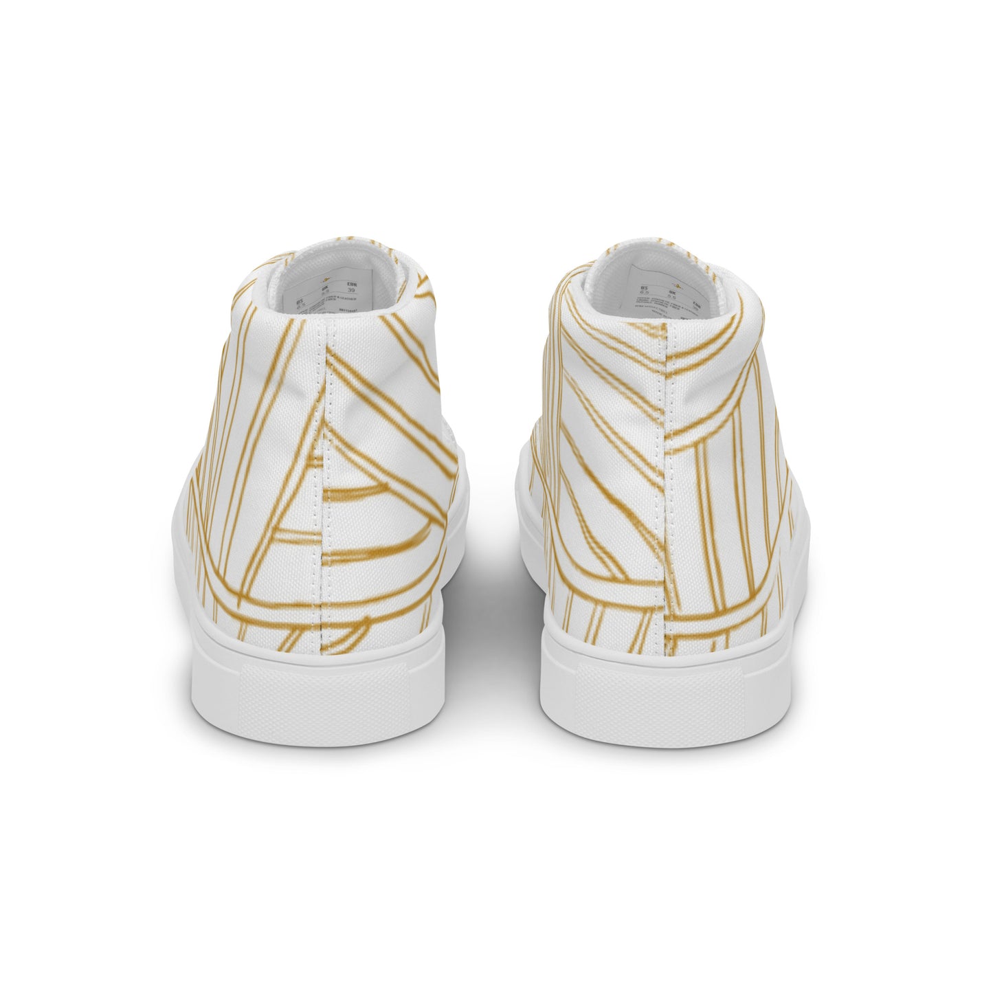 Zapatillas de lona de caña alta para hombre"Lesh"