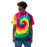 Camiseta oversize con efecto tie dye"majesmajo"