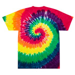 Camiseta oversize con efecto tie dye"majesmajo"