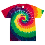 Camiseta oversize con efecto tie dye"majesmajo"