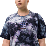 Camiseta oversize con efecto tie dye"majesmajo"