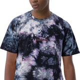 Camiseta oversize con efecto tie dye"majesmajo"