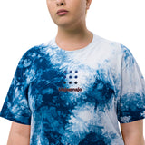 Camiseta oversize con efecto tie dye"majesmajo"