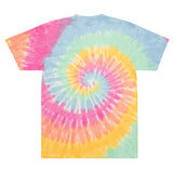 Camiseta oversize con efecto tie dye"majesmajo"