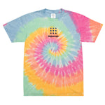 Camiseta oversize con efecto tie dye"majesmajo"