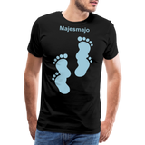 Camiseta premium hombre - negro