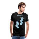 Camiseta premium hombre - negro