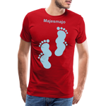 Camiseta premium hombre - rojo