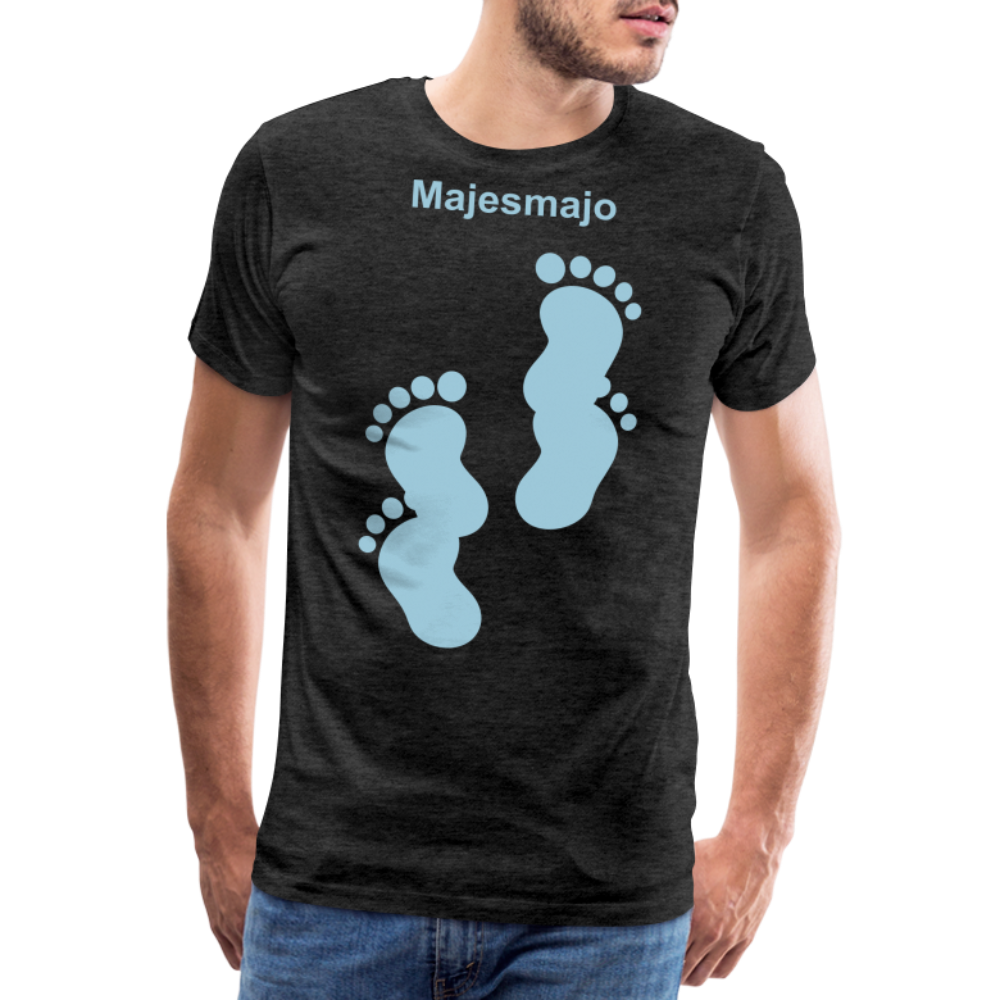 Camiseta premium hombre - antracita