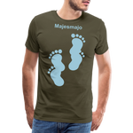 Camiseta premium hombre - caqui