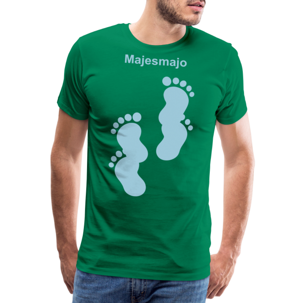 Camiseta premium hombre - verde 
