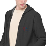 Sudadera con capucha y cremallera unisex"Nya"