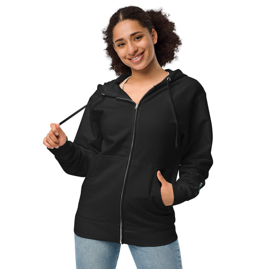 Sudadera polar con capucha y cremallera unisex"Korh"