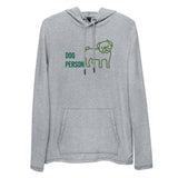 Sudadera ligera unisex"dog person"