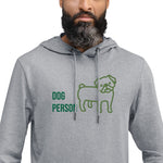 Sudadera ligera unisex"dog person"