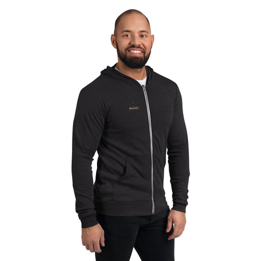 Sudadera con cremallera unisex"Chan"