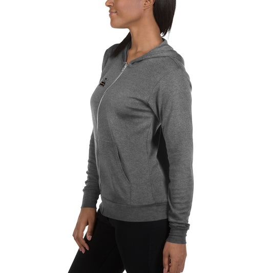 Sudadera con cremallera unisex"Chan"