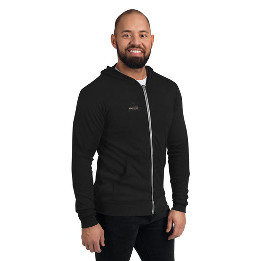 Sudadera con cremallera unisex"Chan"