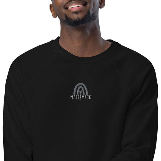 Sudadera orgánica raglán unisex"Spri"