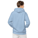 Sudadera con capucha teñida unisex"free"