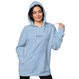 Sudadera con capucha teñida unisex"free"