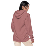 Sudadera con capucha teñida unisex"free"