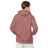 Sudadera con capucha teñida unisex"free"