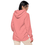 Sudadera con capucha teñida unisex"free"