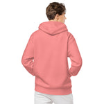 Sudadera con capucha teñida unisex"free"