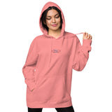 Sudadera con capucha teñida unisex"free"