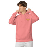 Sudadera con capucha teñida unisex"Summer adventure"