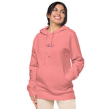 Sudadera con capucha teñida unisex"free"