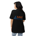 Polo de piqué unisex "save our oceans"