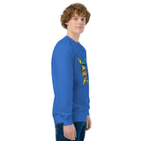 Sudadera raglán unisex"Bhav"