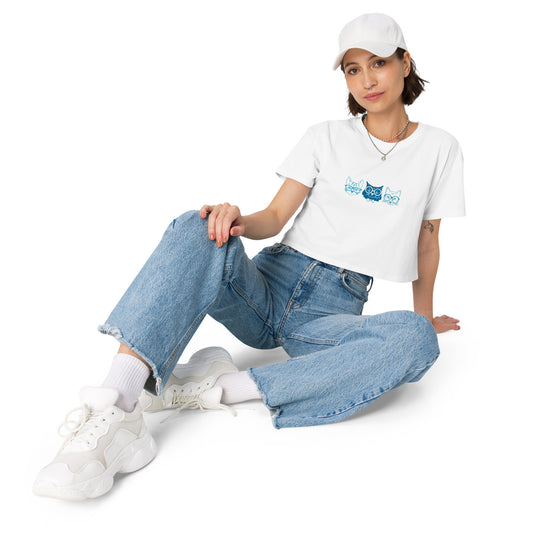 Crop top para mujer"cats"