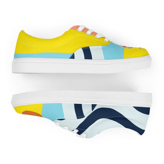 Zapatillas de lona con cordones para mujer"Dunk"