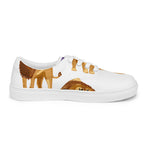 Zapatillas de lona con cordones para mujer"lion"